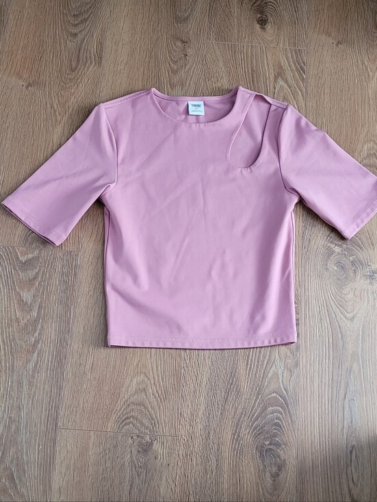 Smash + Tess Tops - NWOT Smash + Tess Dusty Pink Short-Sleeve Crop Top Size S